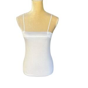 White Spaghetti Strap Camisole